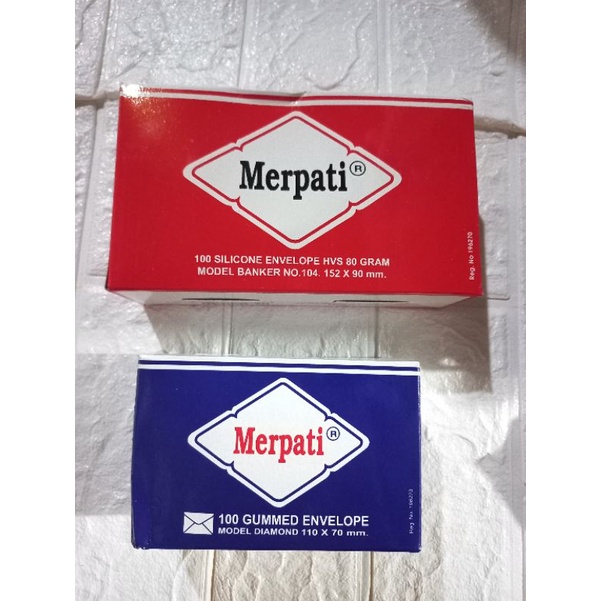 

amplop merpati hvs 80 gram 152x90mm isi 100