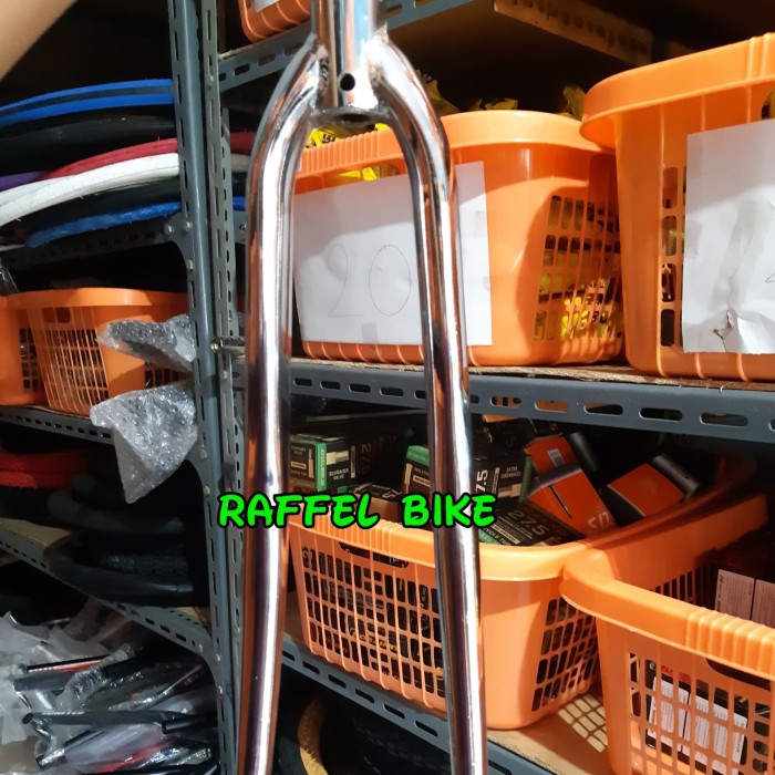 MURAH Termurah. Fork Fixie standar chrome 700c. Fork 700c standar