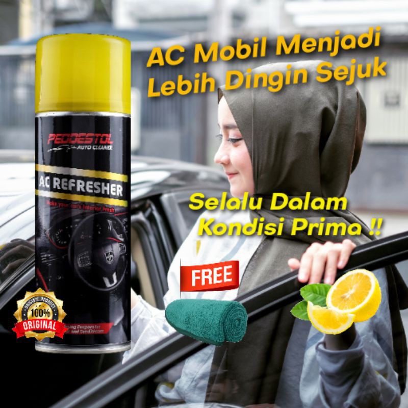 Pembersih Cleaner Penyegar Penyejuk AC Perawatan Interior Otomotif Mobil Peddestol AC Refresher A2
