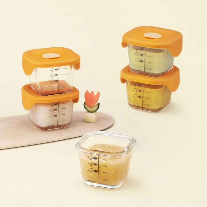 Jual LocknLock Baby Food Container 260ml x 3P Shopee Indonesia