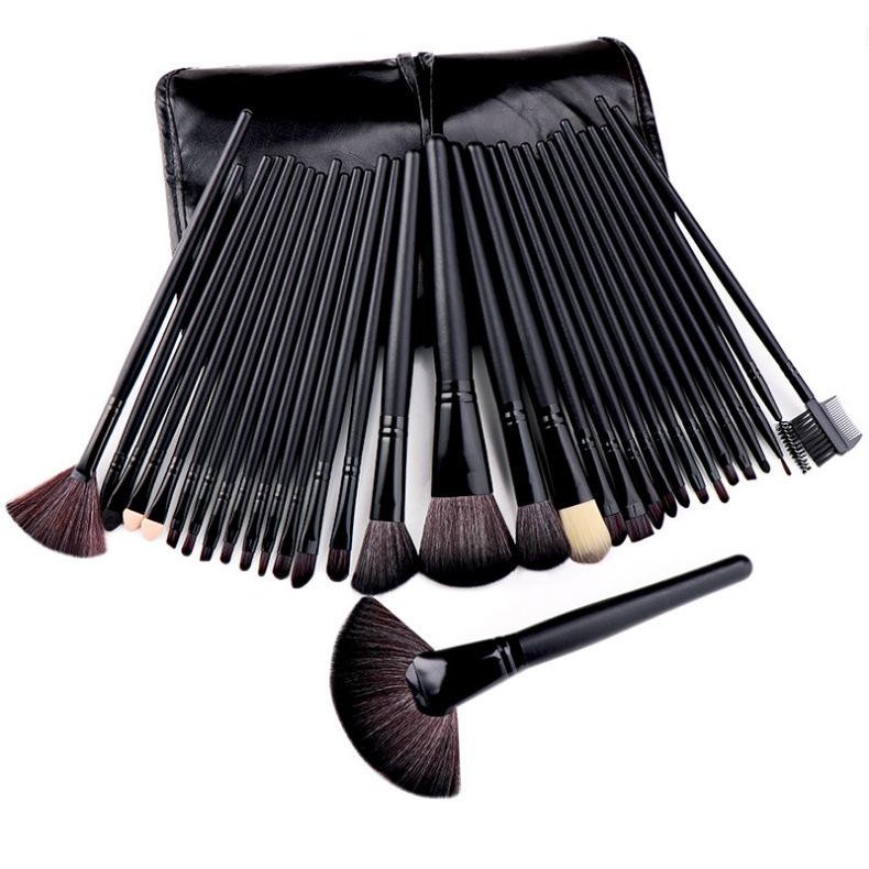 PROMO PROFESIONAL Kuas Make Up Pro 24 &amp; 32pcs Brush Set Make Up Case Pouch K3532