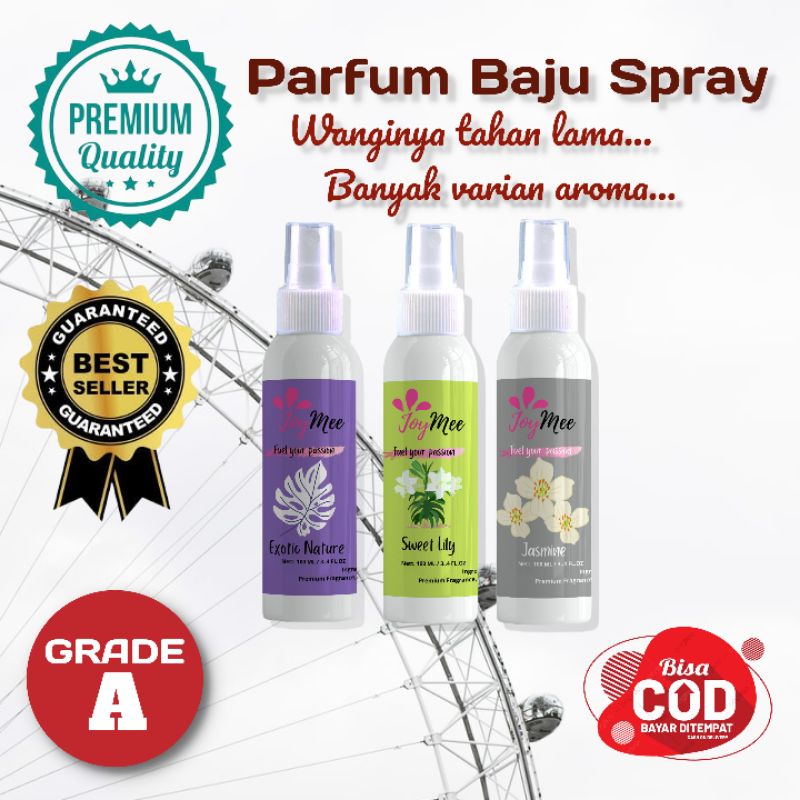 PROMO PARFUME BAJU LAUNDRY 100 ML WANGI AWET TAHAN LAMA