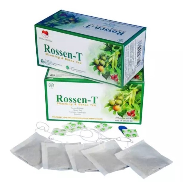 

ORIGINAL MURAH Teh Rossen-T Hijau Herbal Langsing Alami