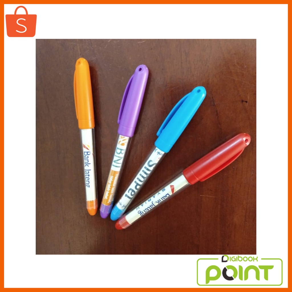 

Pulpen Boss Jell Insert Paper Promosi - Sudah Termasuk Cetak