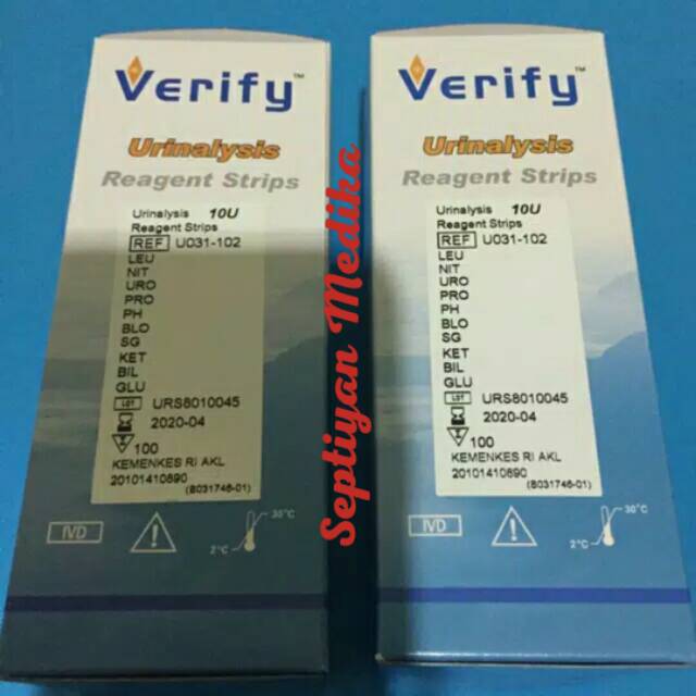 Strip urine verify 10 parameter