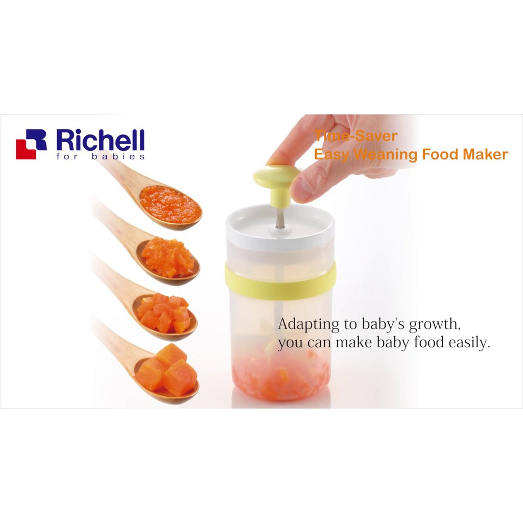 Richell Food Maker Time Saver Easy Weaning