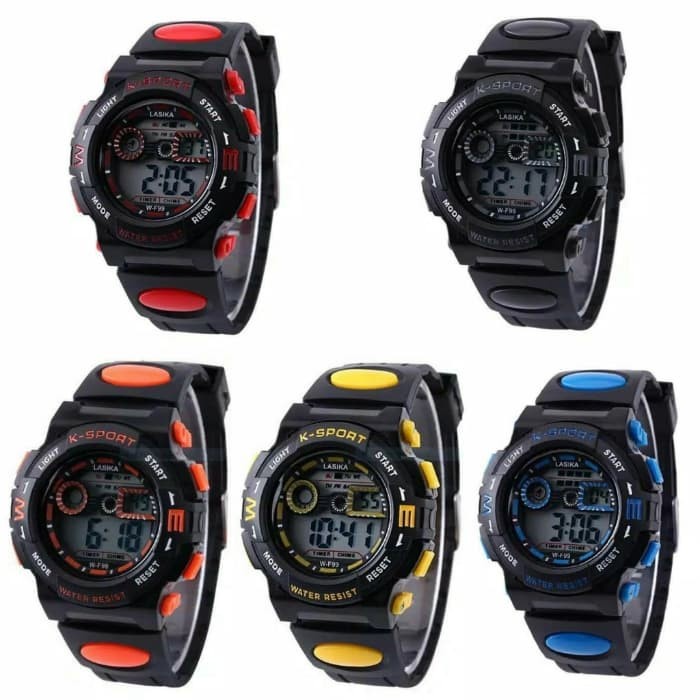 Jam Tangan Anak Cowo & Cewe LASIKA F-99 Original Water Resistant