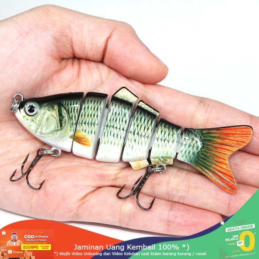 (BISA COD) RVOSTR Kail Pancing Bentuk Ikan Hidup - VSJ06