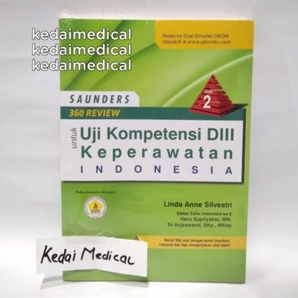 BUKU UJI KOMPETENSI D3 KEPERAWATAN EDISI 2 ELSIVIER TERMURAH