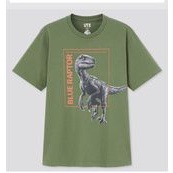 UNIQLO ORI Tshirt Kaos ULTRAMAN DEMON DORAEMON MARVEL HULK SPIDERMAN GODZILLA JURASSIC DINOSAURUS