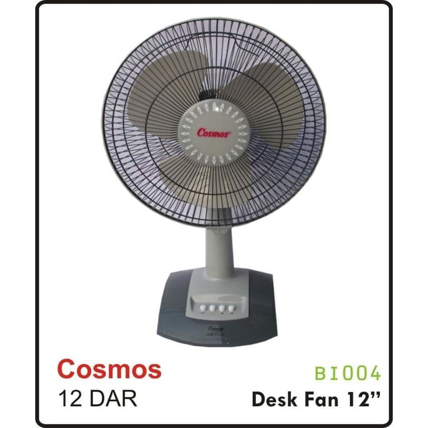 COSMOS Desk Fan Kipas Angin Meja Cosmos 12 DAR