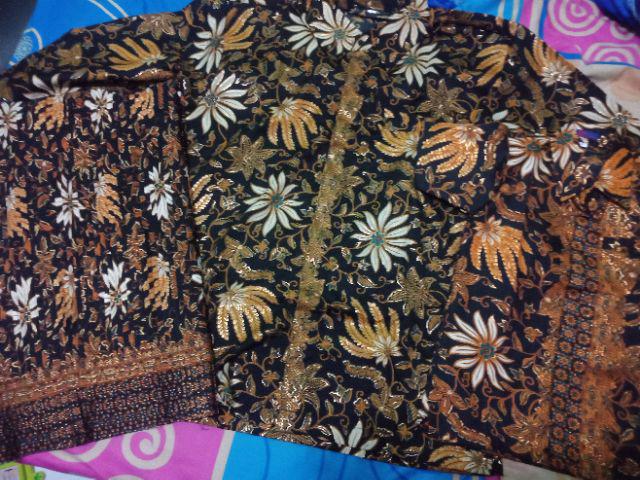 Couple Batik Sudri Family Rok Plisket Jumbo Dan Kemeja Ayah Serta Anak