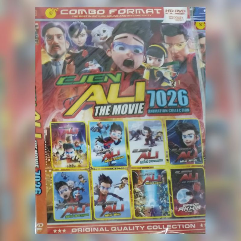 Kaset film koleksi kartun anak ejen ali 7026