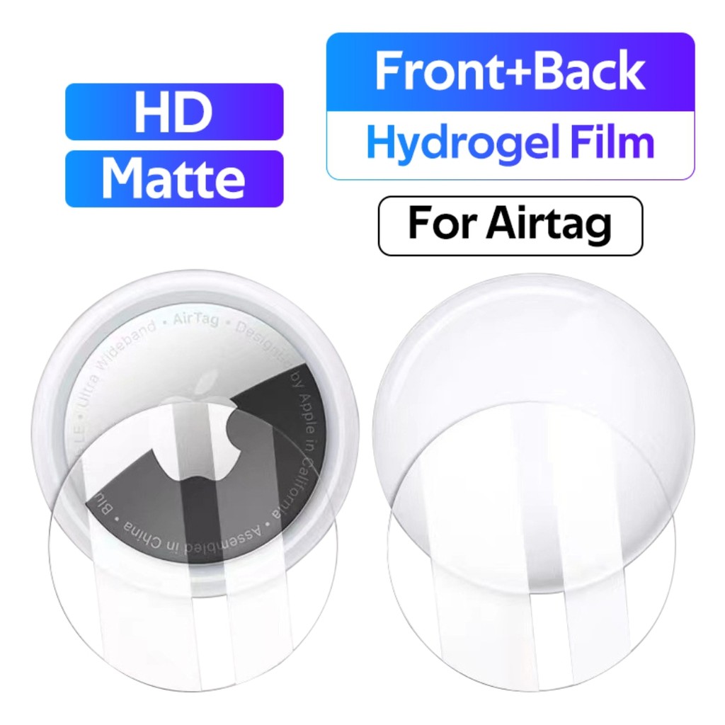 Hydrogel Screen Guard APPLE AIRTAG AIRTAGS Anti Gores Depan Belakang Full set