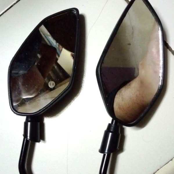 Spion Kaca Sepion Cembung Standar Bawaan Motor Yamaha Model Jupiter Spion Yamaha Jupiter Vixion Mio