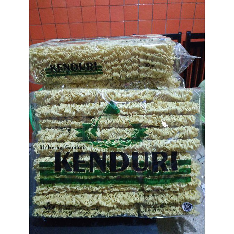 

Mi Kenduri Hijau 1 Pak isi 30 biji (785gr)