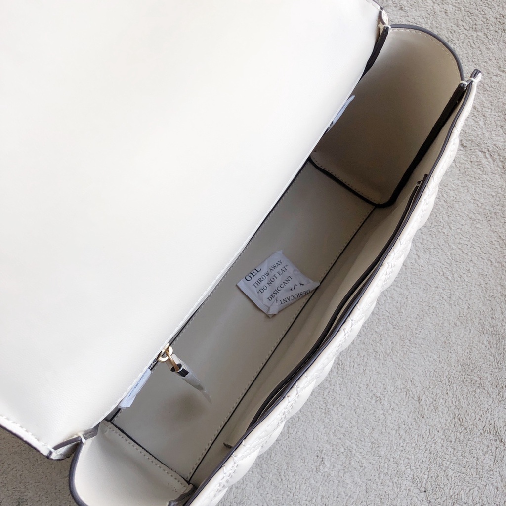 (SameDay Grab)  2 Size Original tb New style Fleming 75576 76997 sheepskin material new shoulder bag chain bag