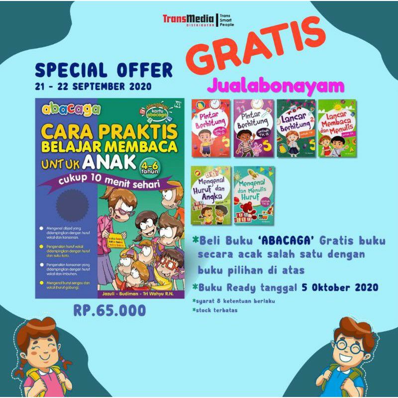 BUKU READY SPECIAL OFFER ABACAGA (BONUS BUKU)