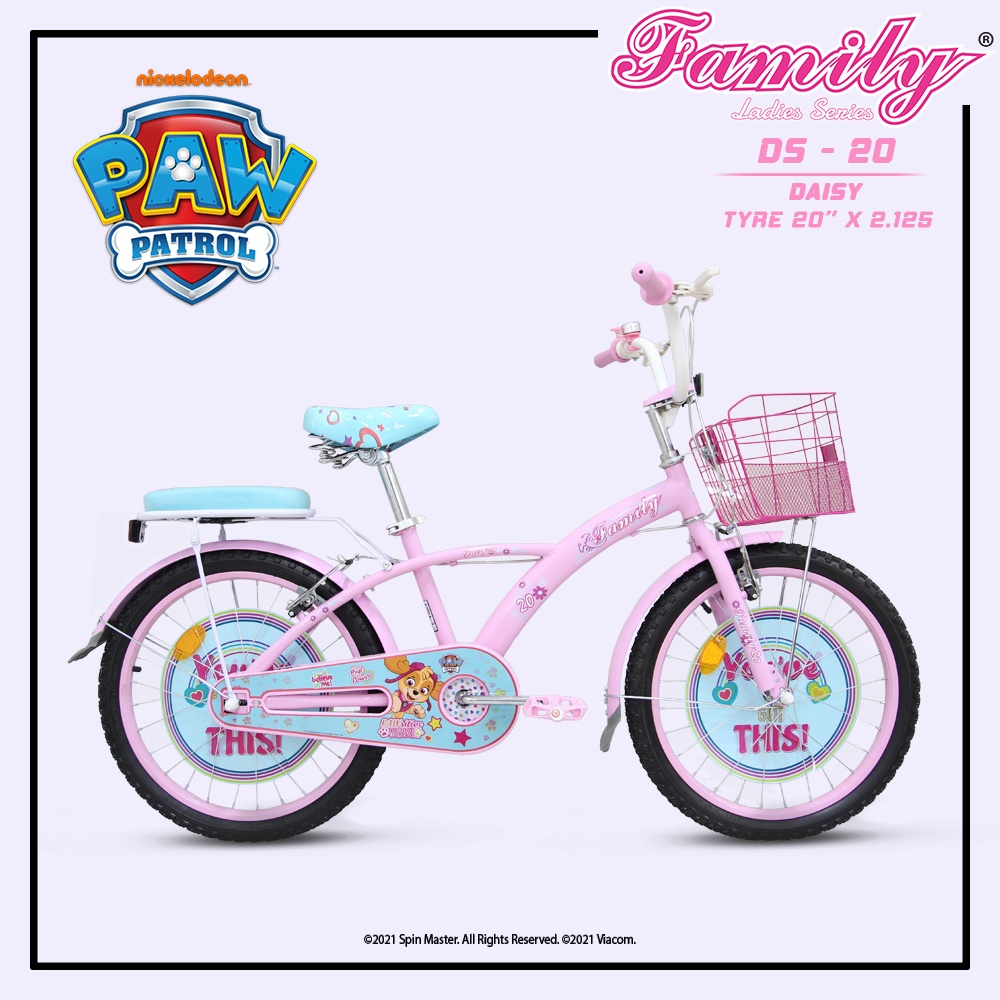 Bazar Sepeda - SEPEDA ANAK REMAJA MINI 20 INCH FAMILY DAISY