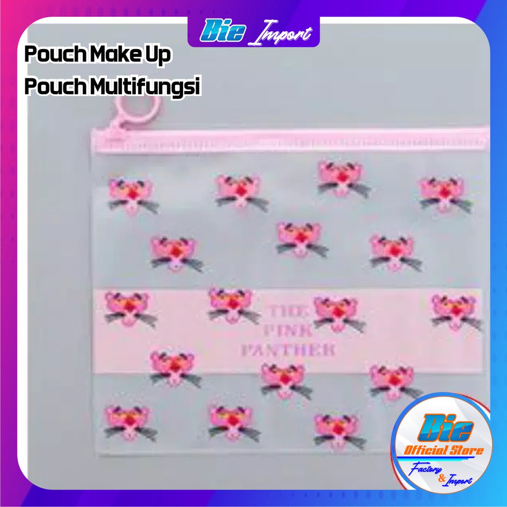 Pouch Make Up / Pouch Travel / Tas Kosmetik / Tempat pensil