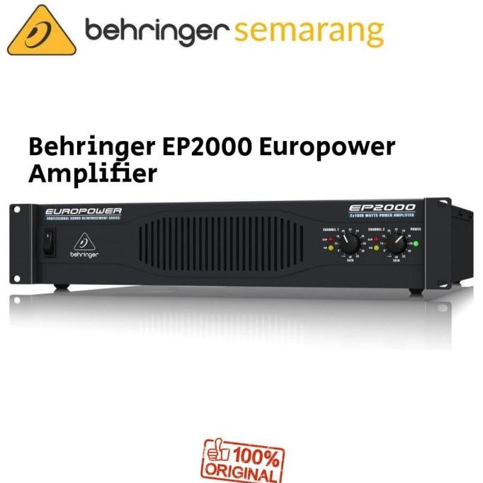 *****] BEHRINGER EUROPOWER EP2000 / EP 2000 Power Amplifier