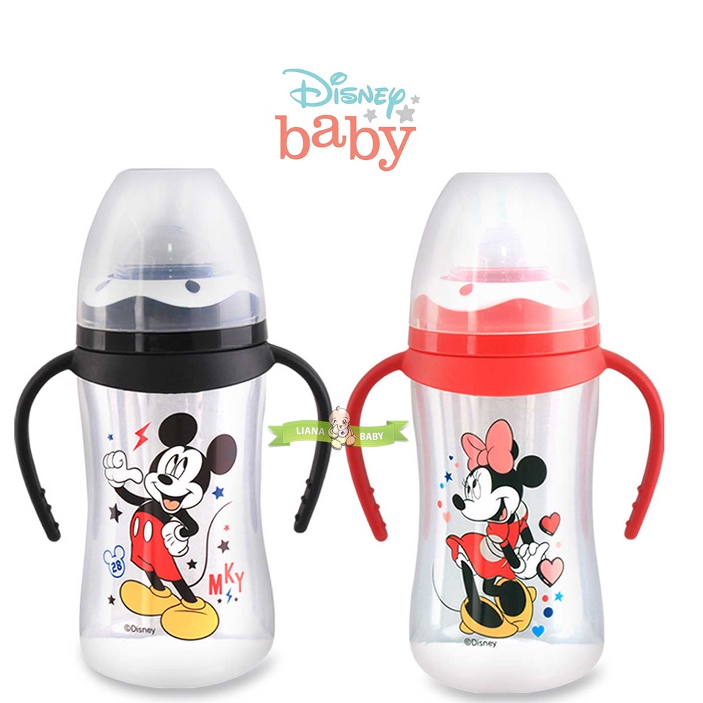 BOSU291 BOTOL LUSTY BUNNY DISNEY BABY WIDENECK BOTTLE HANDLE 250ML DMM2121