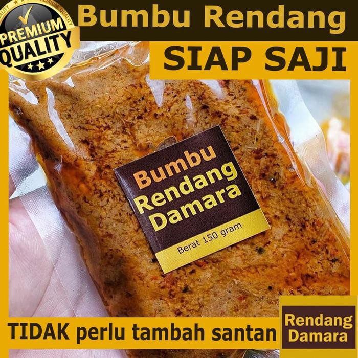 

Bumbu Rendang Siap Saji Premium Praktis Bumbu Instan Rendang Halal DAMARA