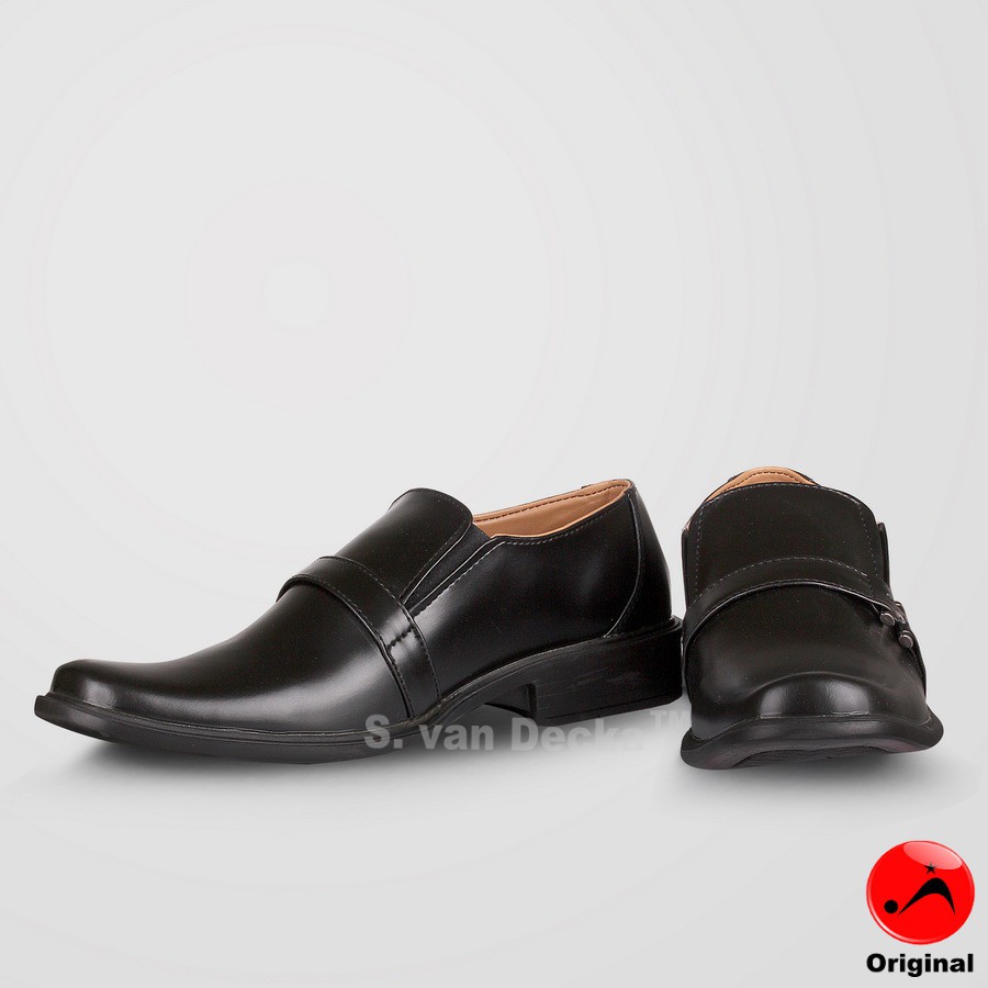 S. van Decka TK010 Sepatu Formal Pria - Hitam