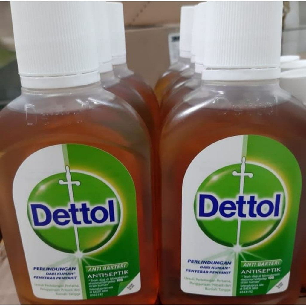 

Dettol Antiseptic, menggunakan BUBBLE WRAP kemasannya