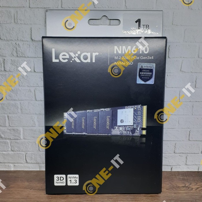 SSD NVMe M.2 1TB Lexar NM610