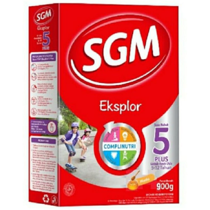 

SGM EKSPLOR 5 PLUS MADU 900G