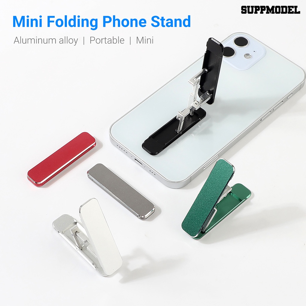Sdl Stand Dudukan Handphone Universal Model Lipat Bahan Aluminum Alloy