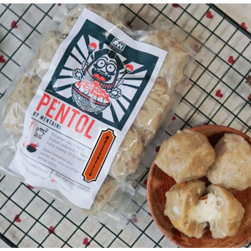 

Frozen Pentol Mozzarella 10 pcs + Sambal