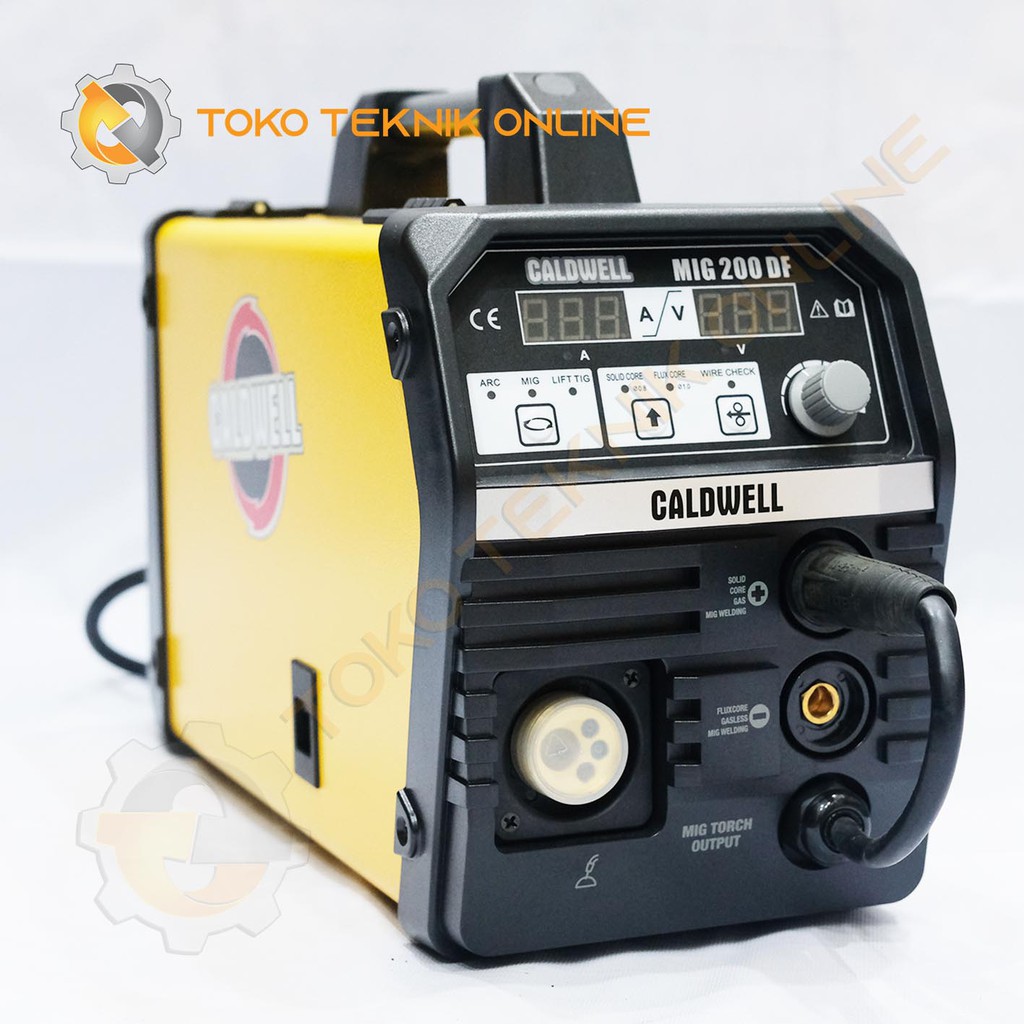 Mesin Las Listrik Inverter MIG 200 DF Caldwell
