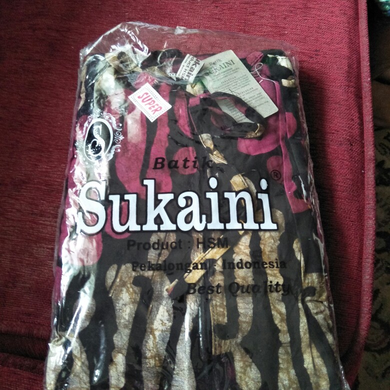 Sukaini Batik Cap Cardigan Gamis Busui
