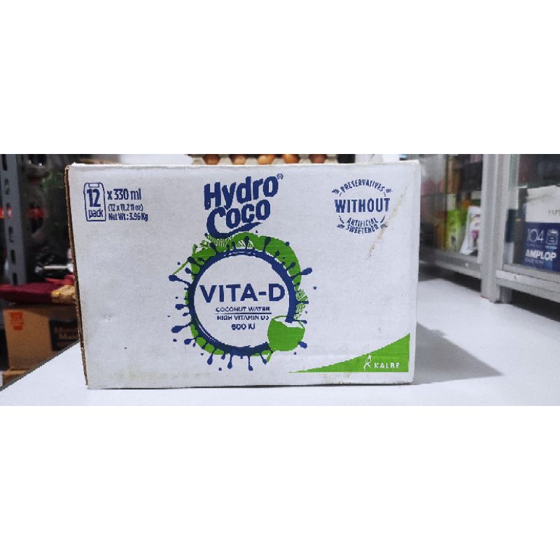 

Hydro Coco Vita D 330ml Karton