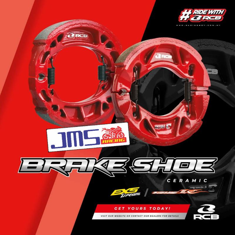 kampas rem belakang rcb original mio soul mioj mio m3 soul gt mio gt fazzio aerox Lexi freego fazzio RX-King vixion old scorpio jupiter mx vega zr xeon scoopy beat vario 110/125/150 genio supra x blade revo absolut revo fi