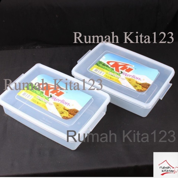 Box Donat KH Merlion / Box Makanan Donatsu / Wadah Plastik Segi