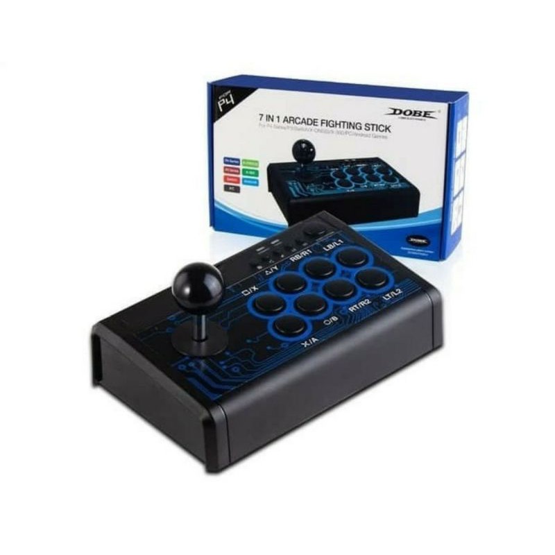 Dobe Arcade Fighting Stick 7 in 1 PS3 PS4 Xbox One 360 PC Android