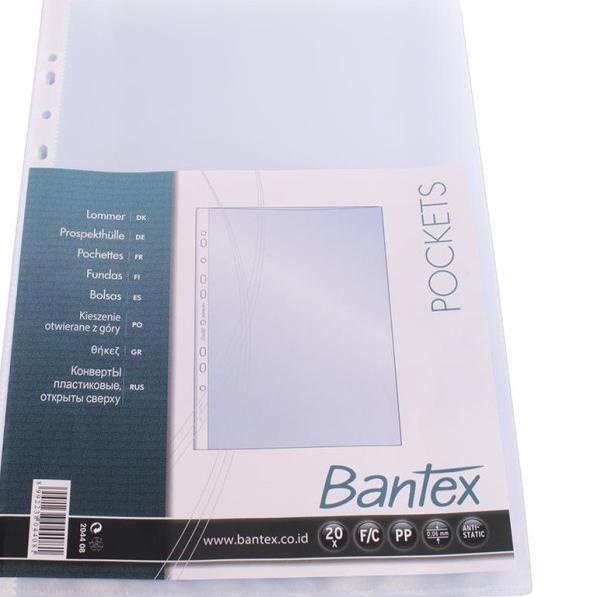

☺ POCKET FILE BANTEX 2044 FOLIO ISI 20 ☂
