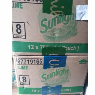 Sunlight 755ml Jeruk Nipis 1 karton isi 12 pcs (grab/gosend only)