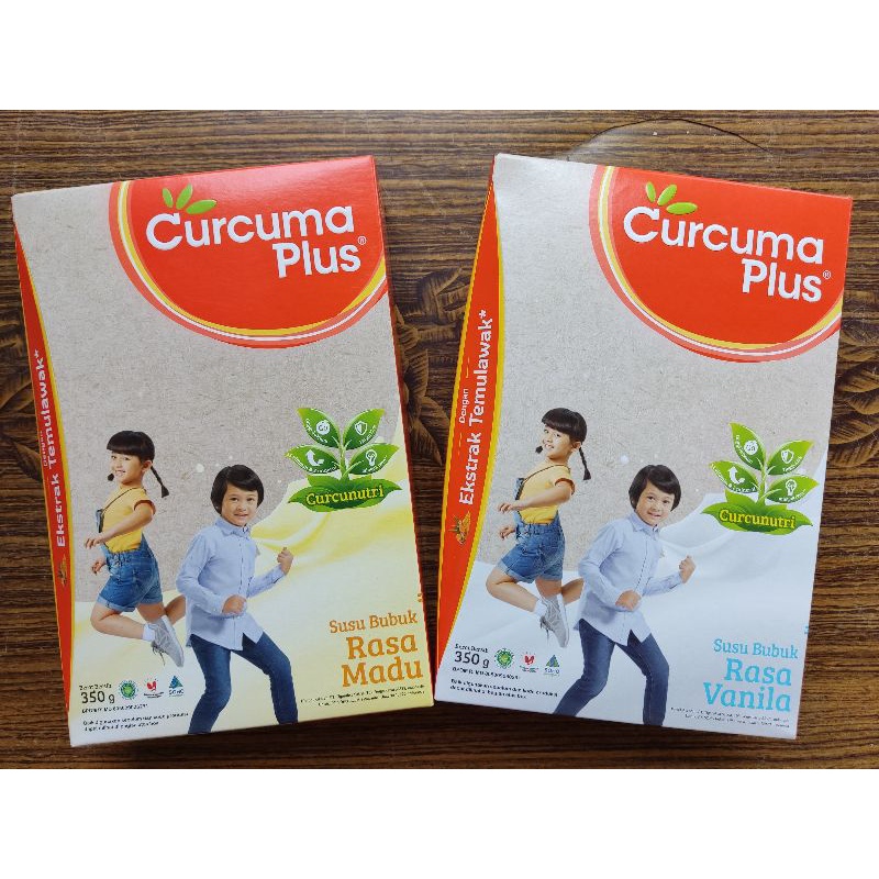 Susu Curcuma Plus 350gr dan 180gr