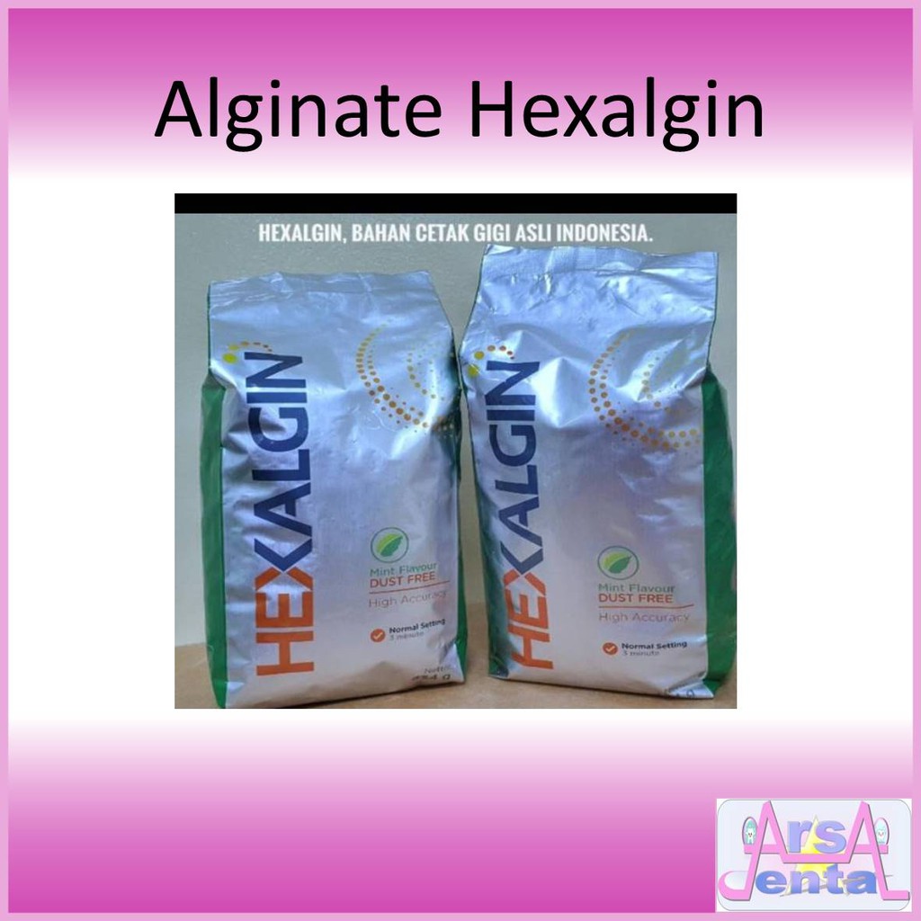 ALGINATE HEXALGIN / BAHAN CETAK GIGI