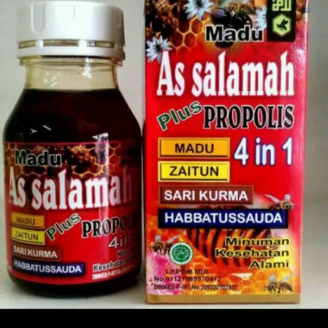 

Madu Propolus 4 in 1 Madu As salanah 350gr
