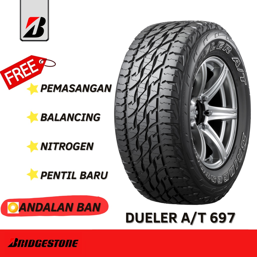 KUPON BAN BRIDGESTONE 265/70 R15 DUELER A/T D697