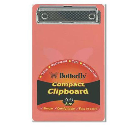 

Diskon Clipboard A6 Compact Butterfly Promo Awal tahun