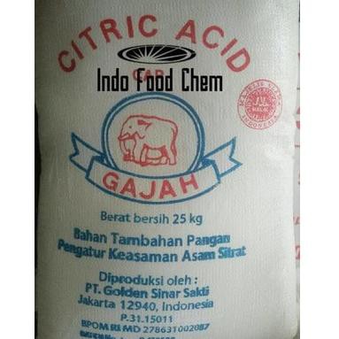 

BEST Citrid Acid Monohydrate cap Gajah