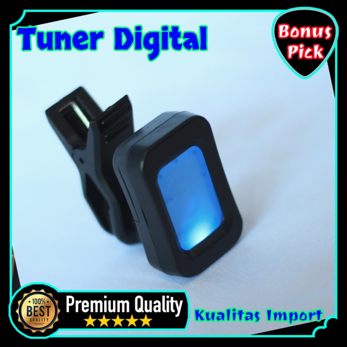 Tuner Gitar / Tunning Nada Gitar / Gitar Tuner Digital Import / Stem