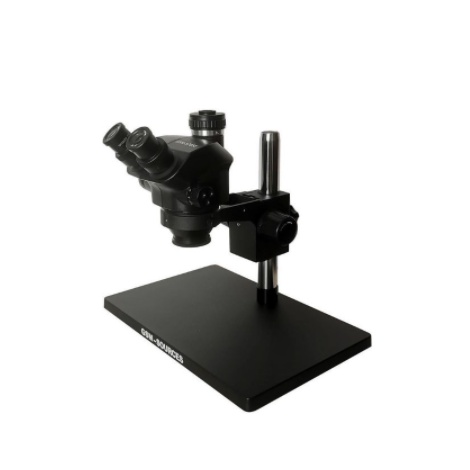 MICROSCOPE TRINOKULAR GSM SCOURS S7050-B1&amp; B3+ LAMPU LED ORIGINAL