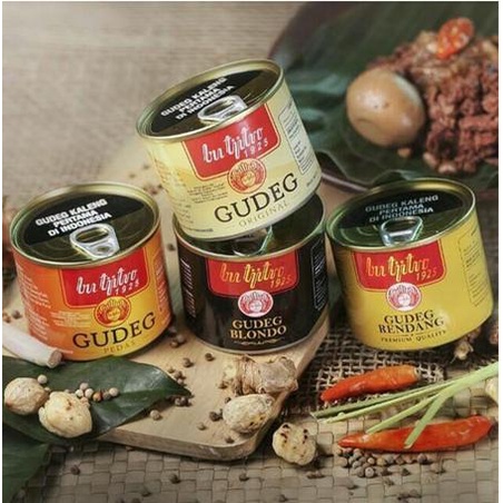 Bu Tjitro 1925 Gudeg Kaleng Rasa Original Pedas Rendang Blondo